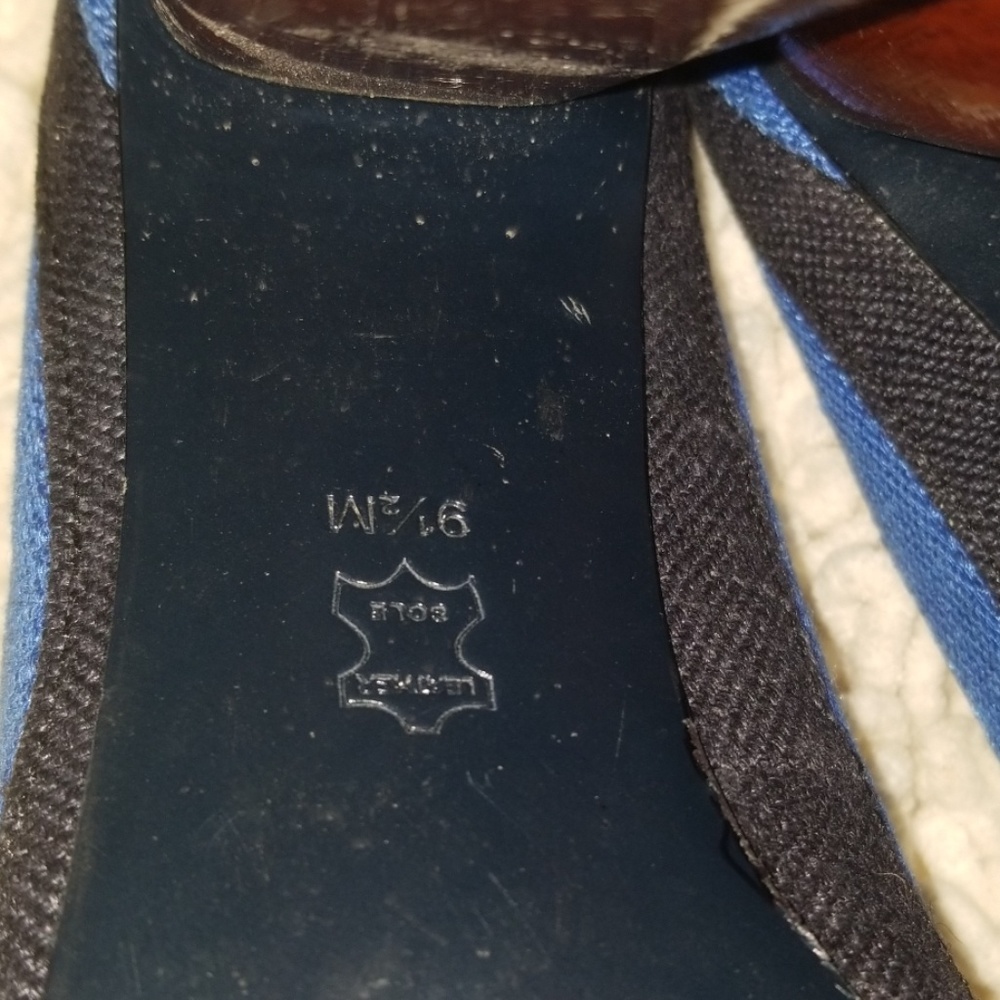 Tory burch Canvas/ wood pumps - Picture 6 of 8